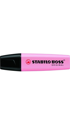 MARCA TEXTO STABILO BOSS 70 - CORES PASTEL